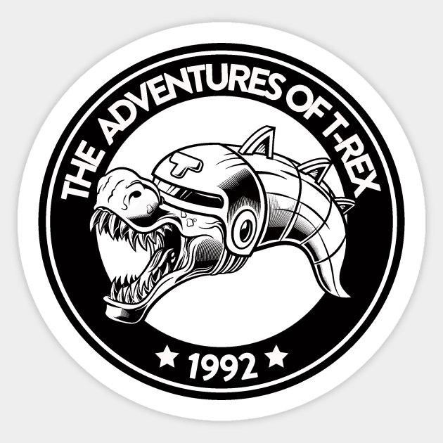 THE ADVENTURES T REX Sticker by mauchofett